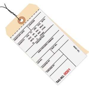  6 1/4 x 3 1/8   (7000 7499) Inventory Tags 2 Part 