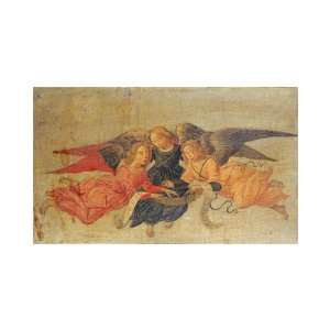  Three Angels by Bartolommeo Di Giovanni. size 20 inches 
