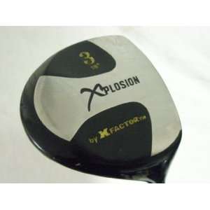  X Factor Xplosion 3 wood 16* Graphite Firm 3w Golf Sports 