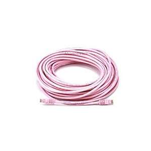  75FT Cat5e 350MHz Network RJ45 Network Cable   Pink 