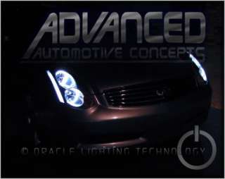 Infiniti G35 Coupe 10K Headlight hid HALO Demon Eye Kit  