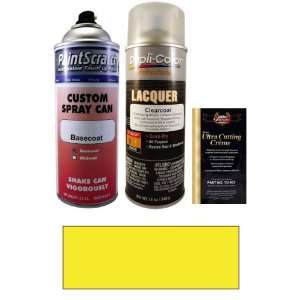  12.5 Oz. Bahama Yellow (Dupont 7863) Spray Can Paint Kit 