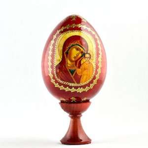   Eggs, Russian Egg, Decoupage Wooden Russian Egg