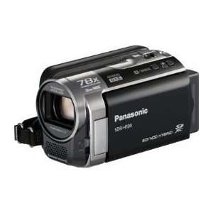  Panasonic SDR H100 Hard Drive Camcorder (Black) Camera 