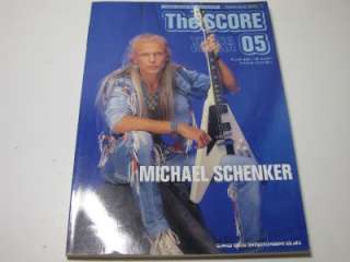 MICHAEL SCHENKER YOUNG GUITAR THE SCORE 05 JAPAN TAB  