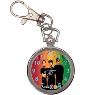 New Blink 182 Key Chain Keychain Pocket Watch  