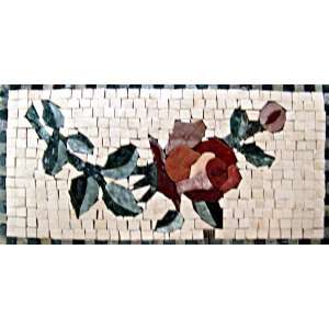  7x15 Marble Mosaic Stone Accent Tile Home Decor 