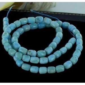  LARIMAR BARREL BEADS 6x7mm to 7x8.5mm ~ 