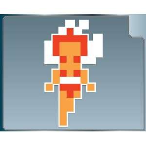   from the Legend of Zelda 8bit vinyl decal sticker 