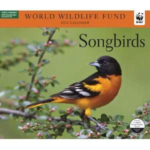  Songbirds WWF 2012 Deluxe Wall Calendar