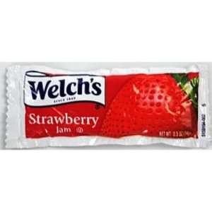  Welchs Strawberry Jam Packet   500 case