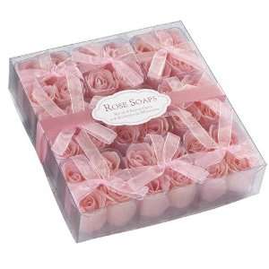  Box of 9 Sets of 4 Pink Rose Bath Soaps Health & Personal 