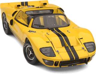 Exoto 1/18 1966 Ford GT40 Mk II X 1 Roadster Shelby American Yellow 