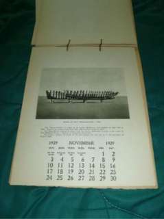 PILGRIM MYLES STANDISH PLYMOUTH MA CALENDARS 1929 37 