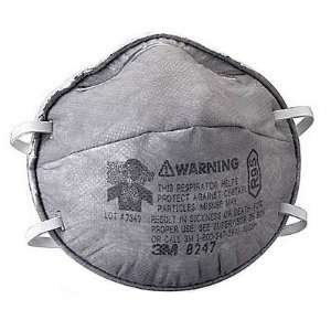  3M 8247 R95 Particulate Respirator with OV Relief, box of 