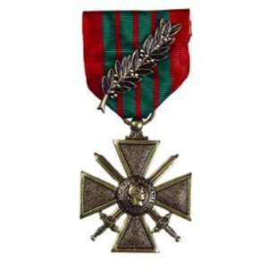  French Croix De Guerre Medal Patio, Lawn & Garden
