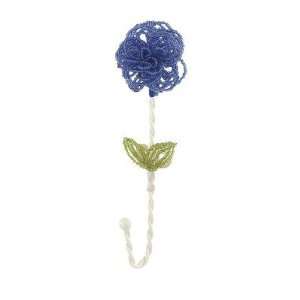  Jubilee Collection 826 Beaded Flower Clothes Hook (Set of 