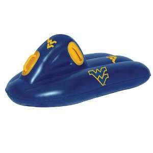 West Virginia Mountaineers NCAA Inflatable Super Sled / Pool Raft (42 