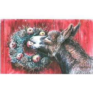  Donkey Christmas Cards