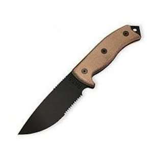   Ontario RAT 5 1095 Serrated 8638 Fixed Blade Knife
