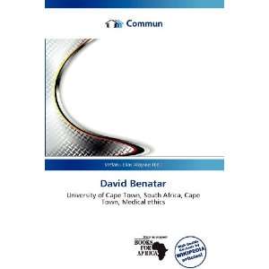    David Benatar (9786137154496) Stefanu Elias Aloysius Books