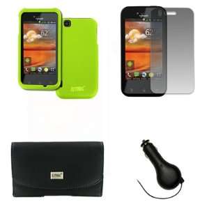  EMPIRE T Mobile LG myTouch Black Leather Case Pouch with 