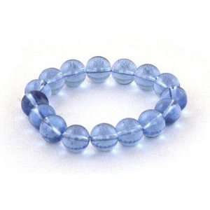  Stylish Round Crystal Bracelet Blue 