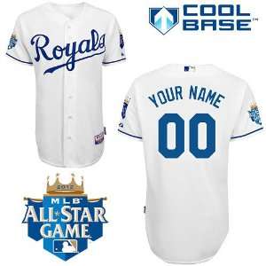  Kansas City Royals Customized Authentic Home Cool Base 