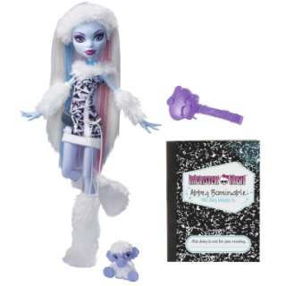 Monster High ABBEY BOMINABLE Doll & Pet Mammoth SHIVER Very Hard To 