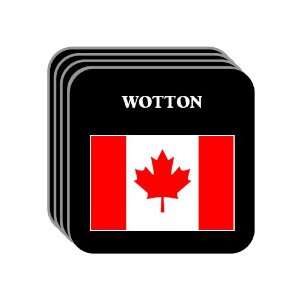  Canada   WOTTON Set of 4 Mini Mousepad Coasters 