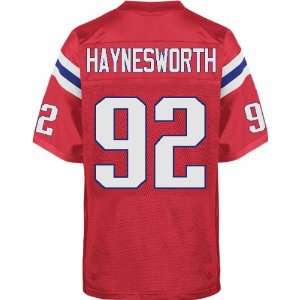 NFL Jerseys #92 Albert Haynesworth Authentic Football Retro Red Jersey 