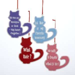  New   Club Pack of 12 Cat Silhouette with Funny Phrase 
