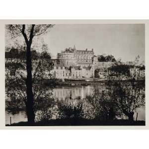  1927 Chateau dAmboise Amboise Loire River France 