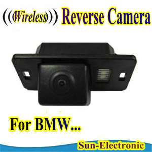 WIRELESS Car Reverse Rear Camera for BMW 1/3/5 X3 X5 X6 E39 E53 E82 