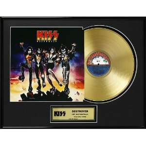 KISS Destroyer framed gold record