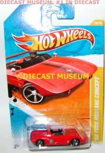 62 FORD MUSTANG CONCEPT HOT WHEELS DIECAST 2010 2011  