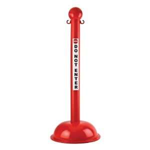 Mr. Chain Heavy Duty Workplace Safety Stanchion   Do Not Enter 