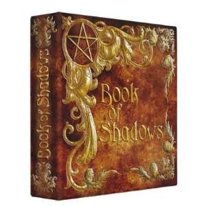  Book Of Shadows with Gold Highlights 1 Binder