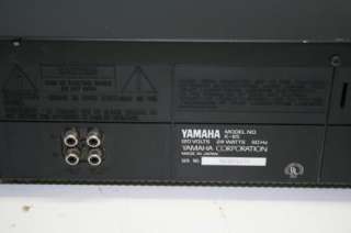 Yamaha Model K 65 Natural Sound Double Cassette Deck Tested  