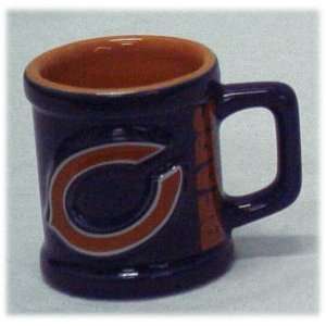    2 Chicago Bears Mini Mug Shot Glasses *Sale*