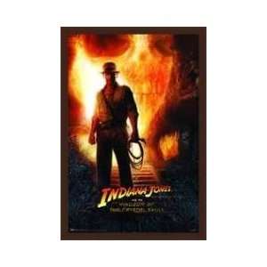 Indiana Jones 4 Teaser Framed Poster