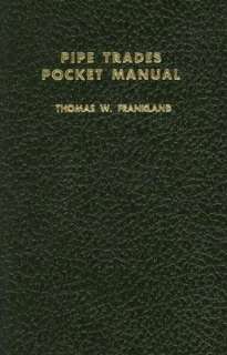 pipe trades pocket manual thomas w frankland paperback $ 23