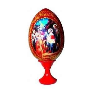 Russian Egg ~ Nativity Scene