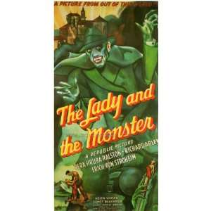  The Lady and the Monster (1944) 27 x 40 Movie Poster Style 