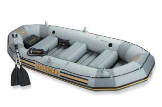   Mariner 4 Inflatable Raft River/Lake Boat Set 078257683765  
