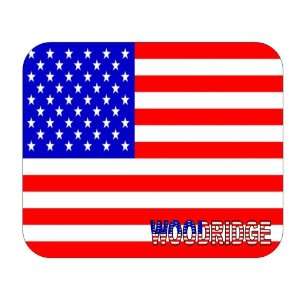  US Flag   Woodridge, Illinois (IL) Mouse Pad Everything 