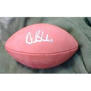  Drew Bledsoe Autographed Football