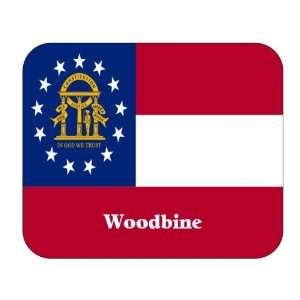  US State Flag   Woodbine, Georgia (GA) Mouse Pad 