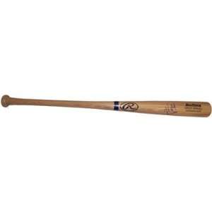  Autographed Hank Aaron Baseball Bat   with ROY 2006 
