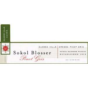  Sokol Blosser Pinot Gris 2009 Grocery & Gourmet Food